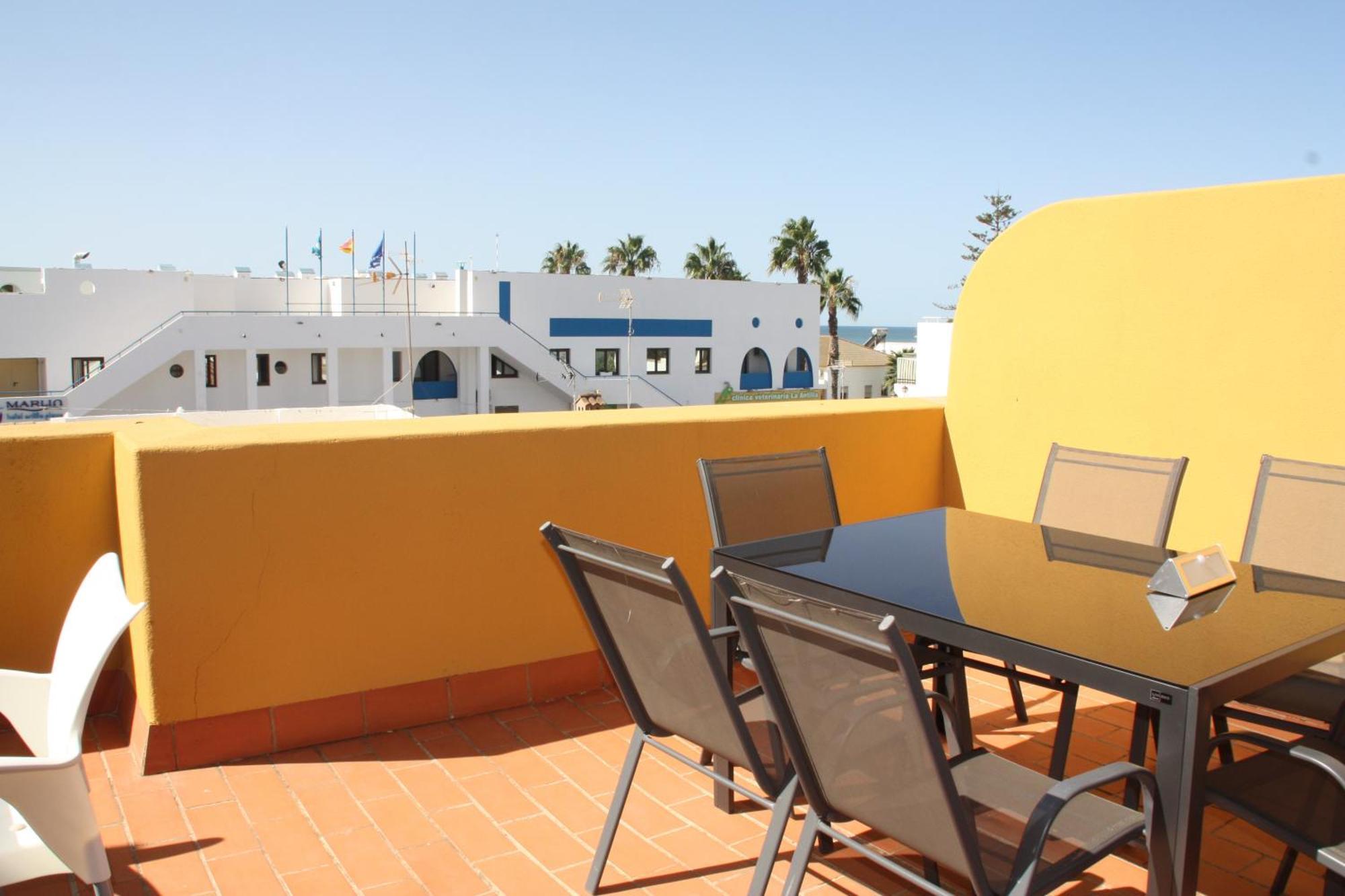 Atico Duplex 2 Linea De Playa En La Antilla Exteriér fotografie